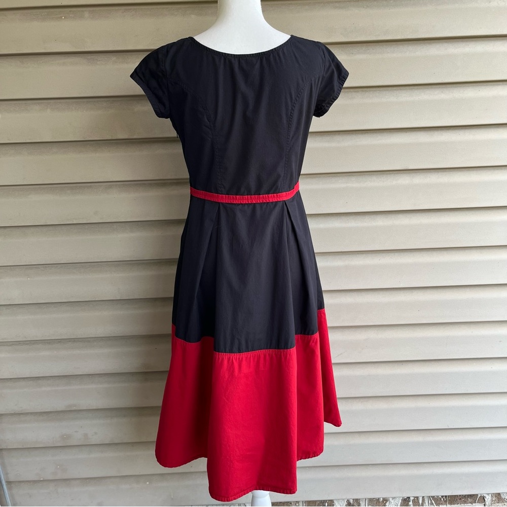 Eshakti Fit And Flare Retro Colorblock Dress - Si… - image 5